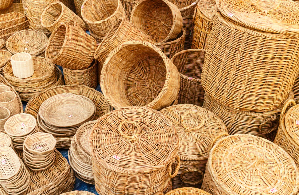 Bamboo basket